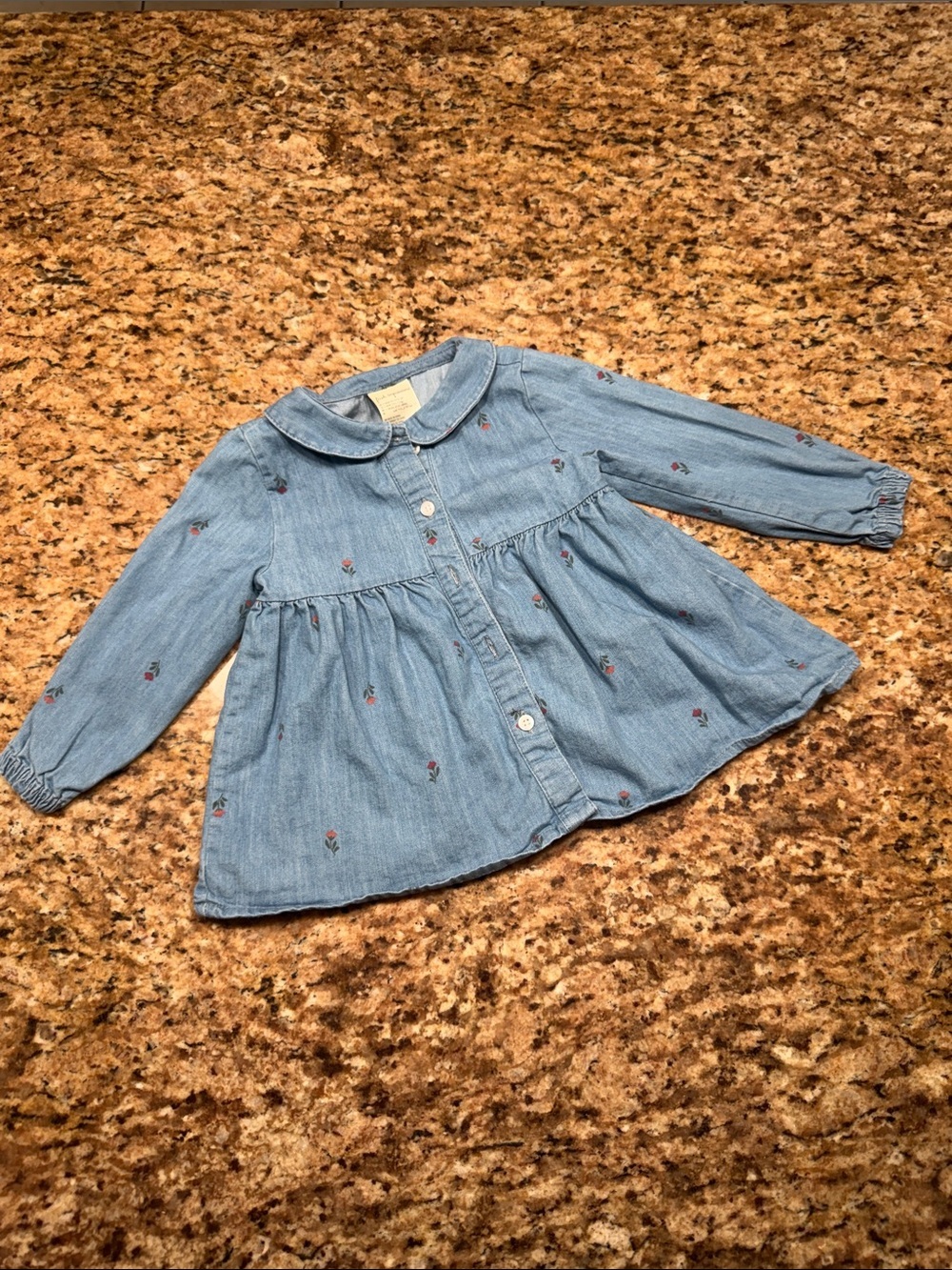 Bundle of Baby Girls Long Sleeves 12 months Ralph Lauren Carter’s Cloud Island - Picture 5 of 10